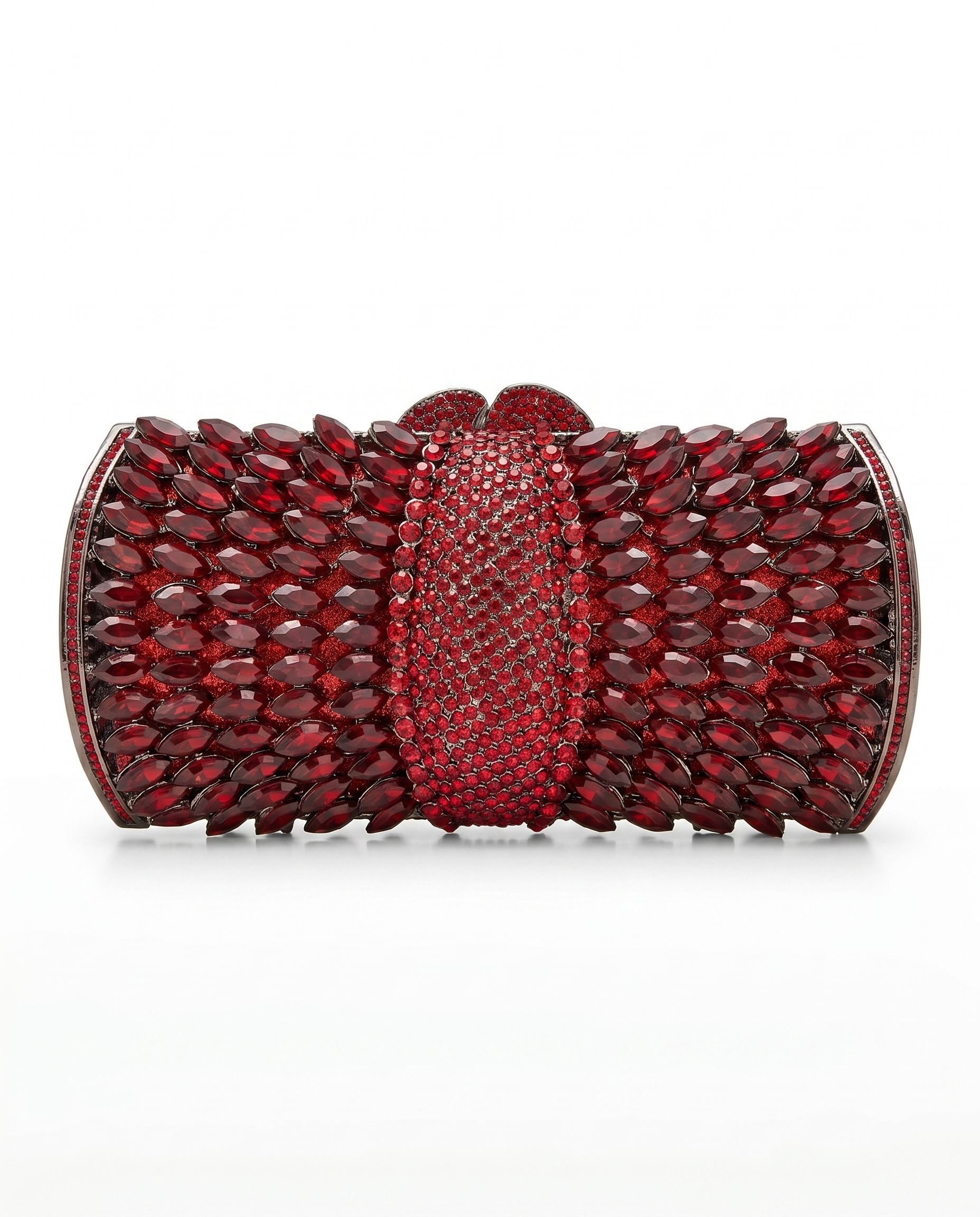 Ruby Radiance Crystal Bag