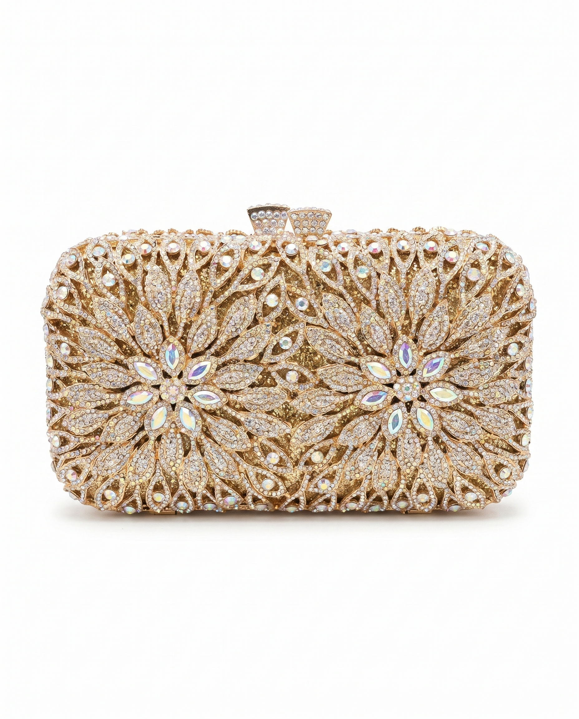 Golden Crystal Bloom Bag