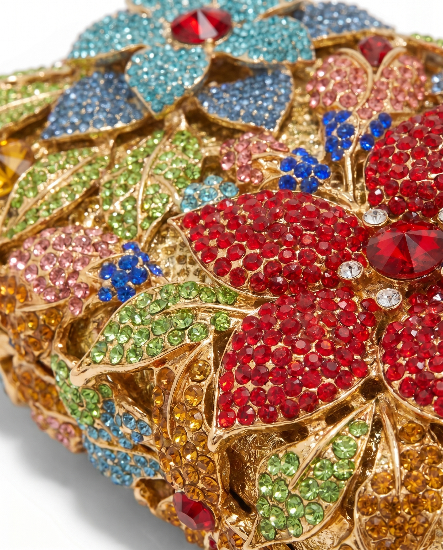 Garden Bouquet Crystal Bag