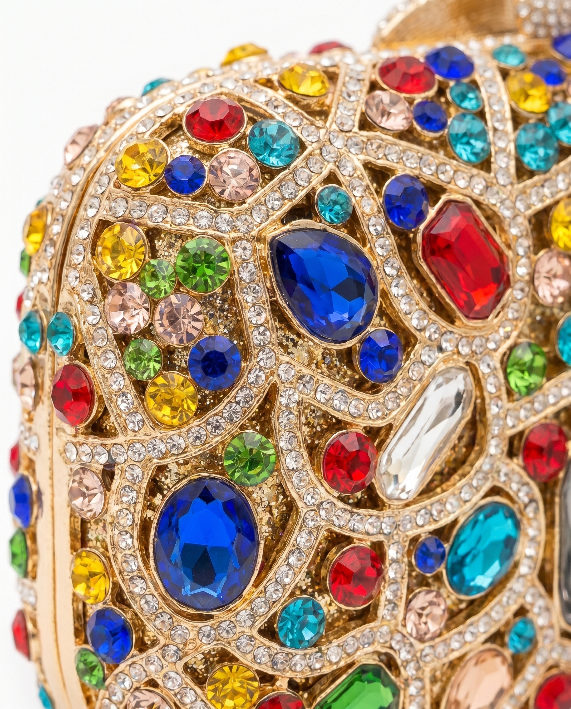 Royal Rainbow Crystal Bag