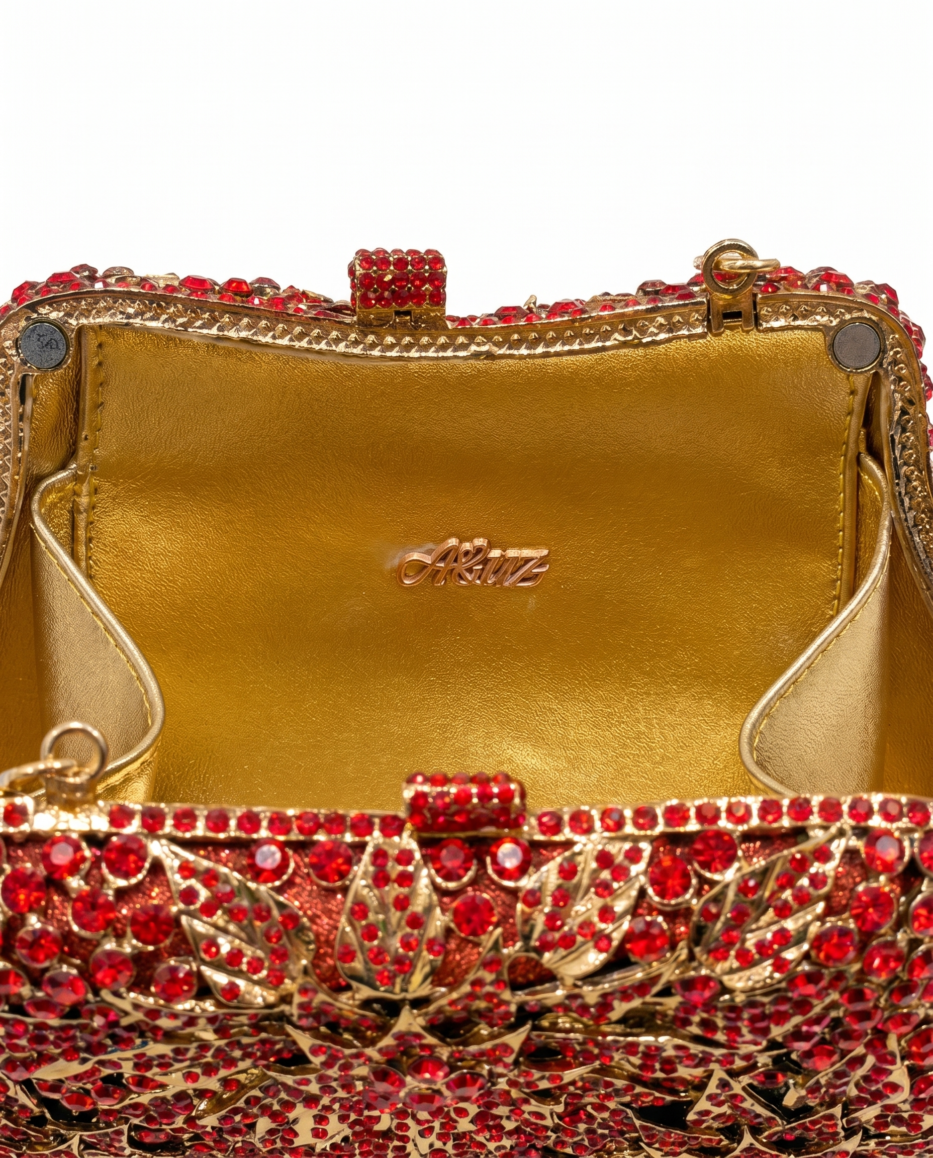 Ruby Petal Red Bag