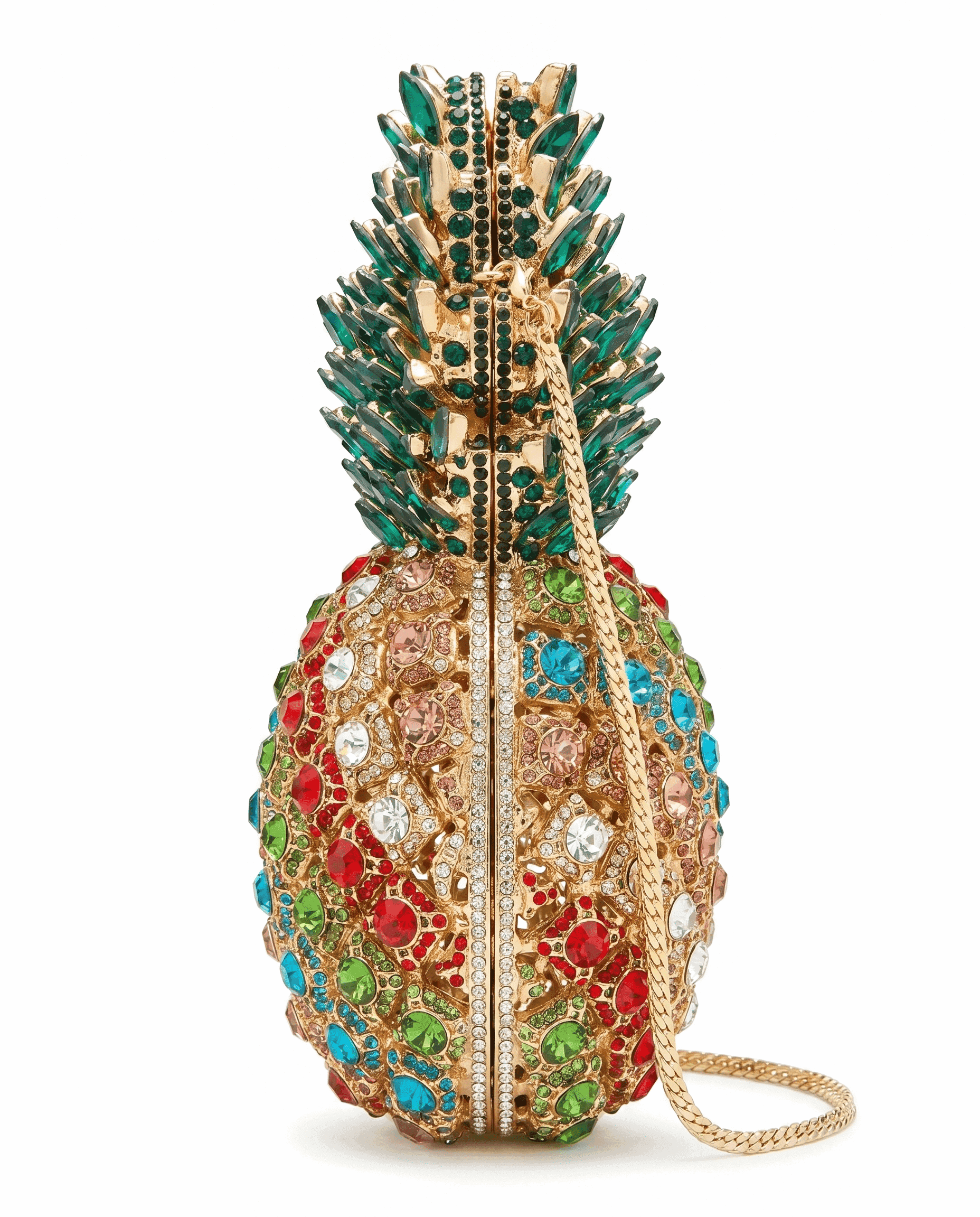 Emerald Tropica Pineapple Bag - A&Suz