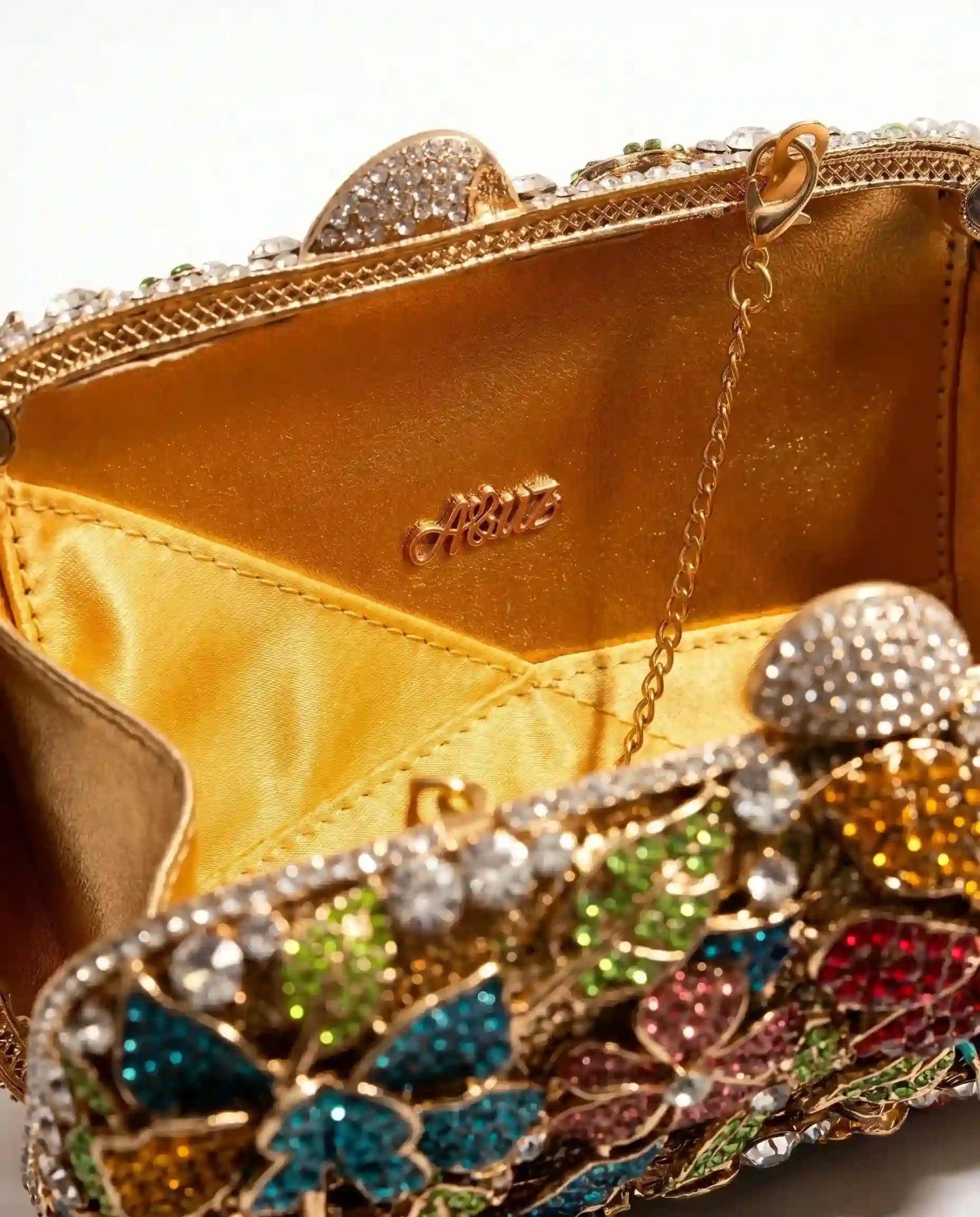 Garden Bouquet Crystal Bag - A&Suz