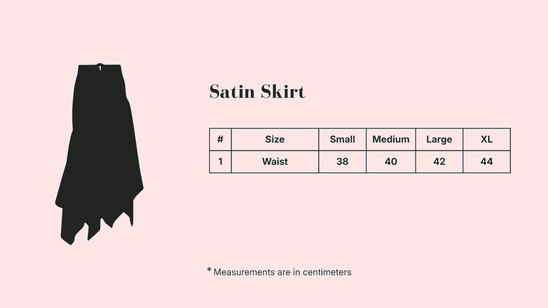 Jacquard Skirt in Black - A&Suz