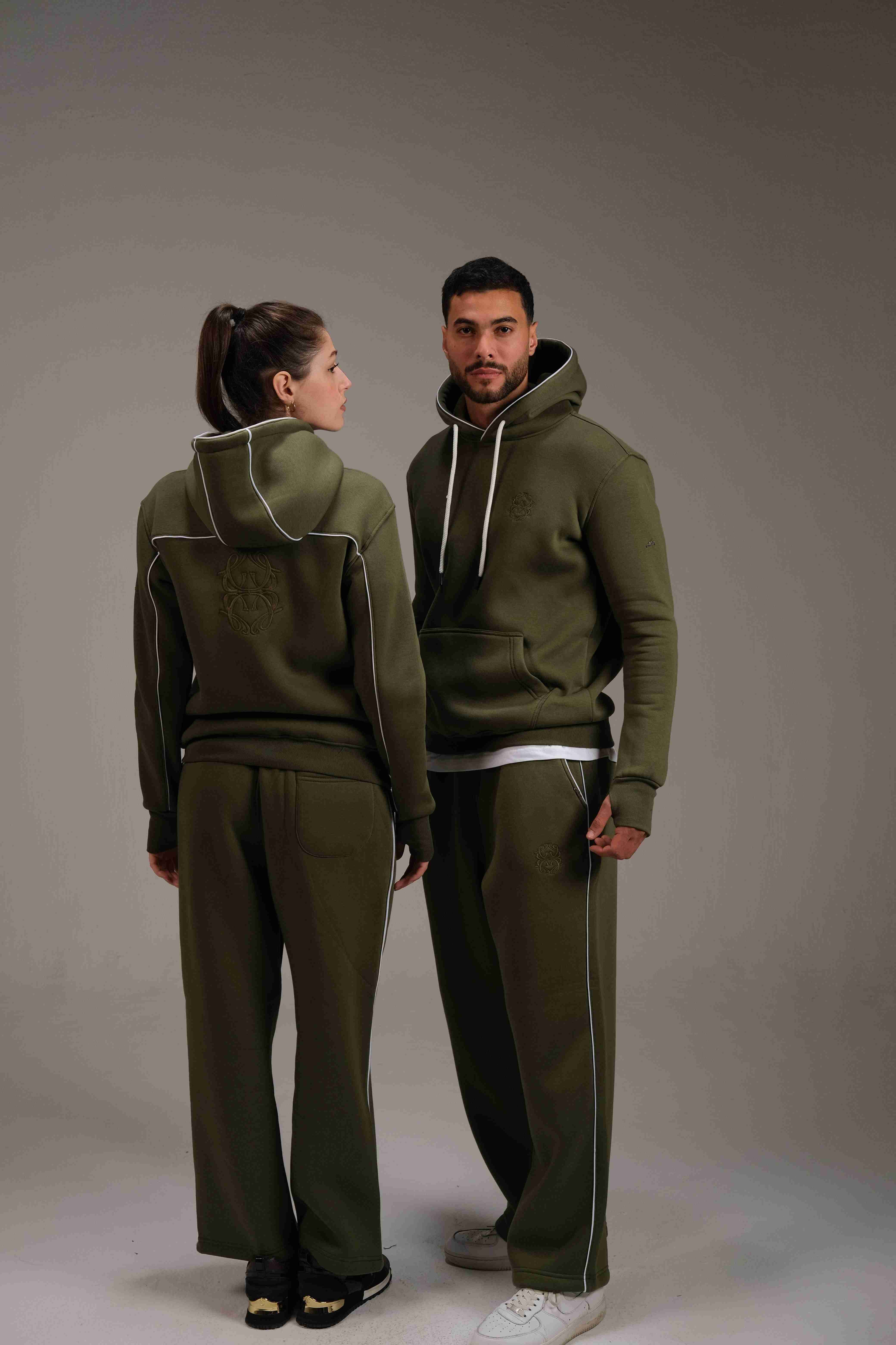 Luxurious and unique Melton Hoodie for Men - A&Suz