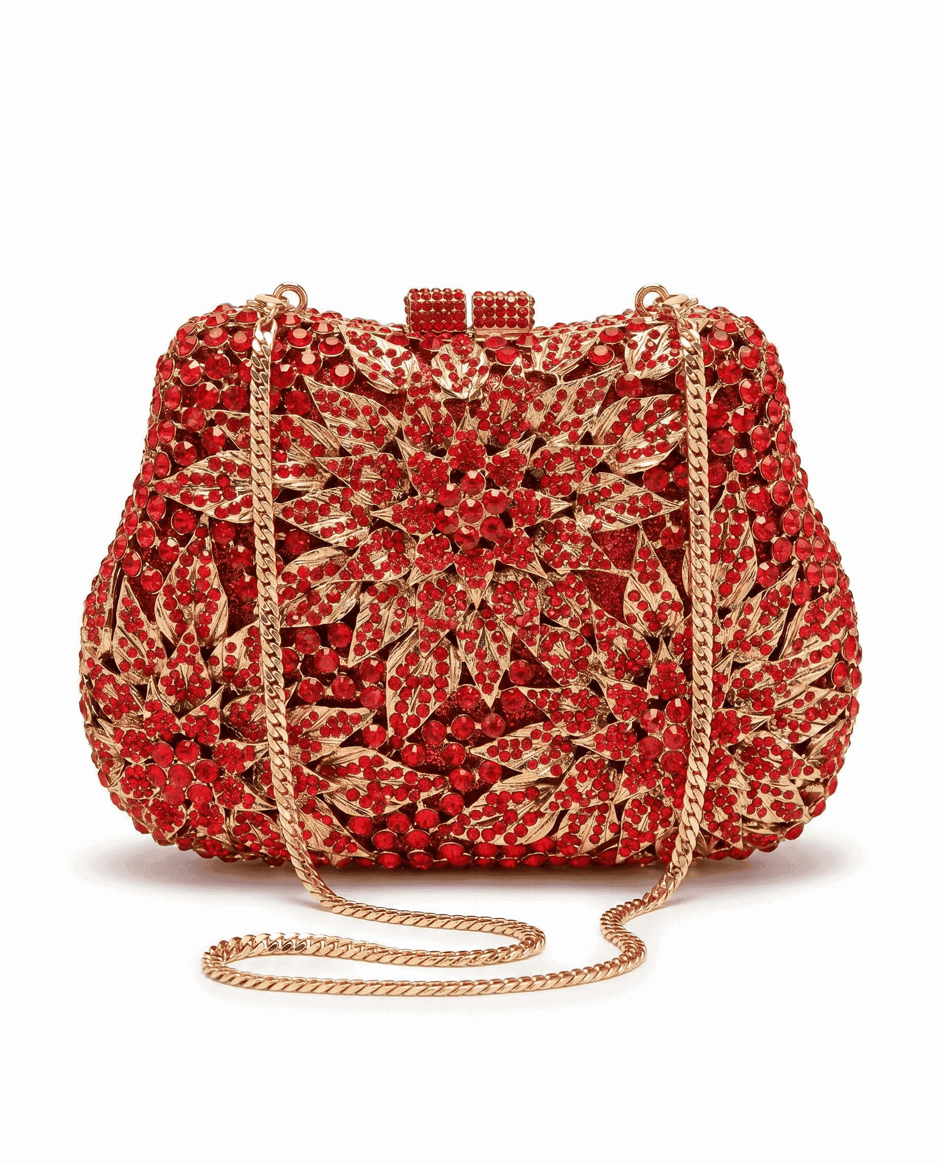 Ruby Petal Red Bag - A&Suz