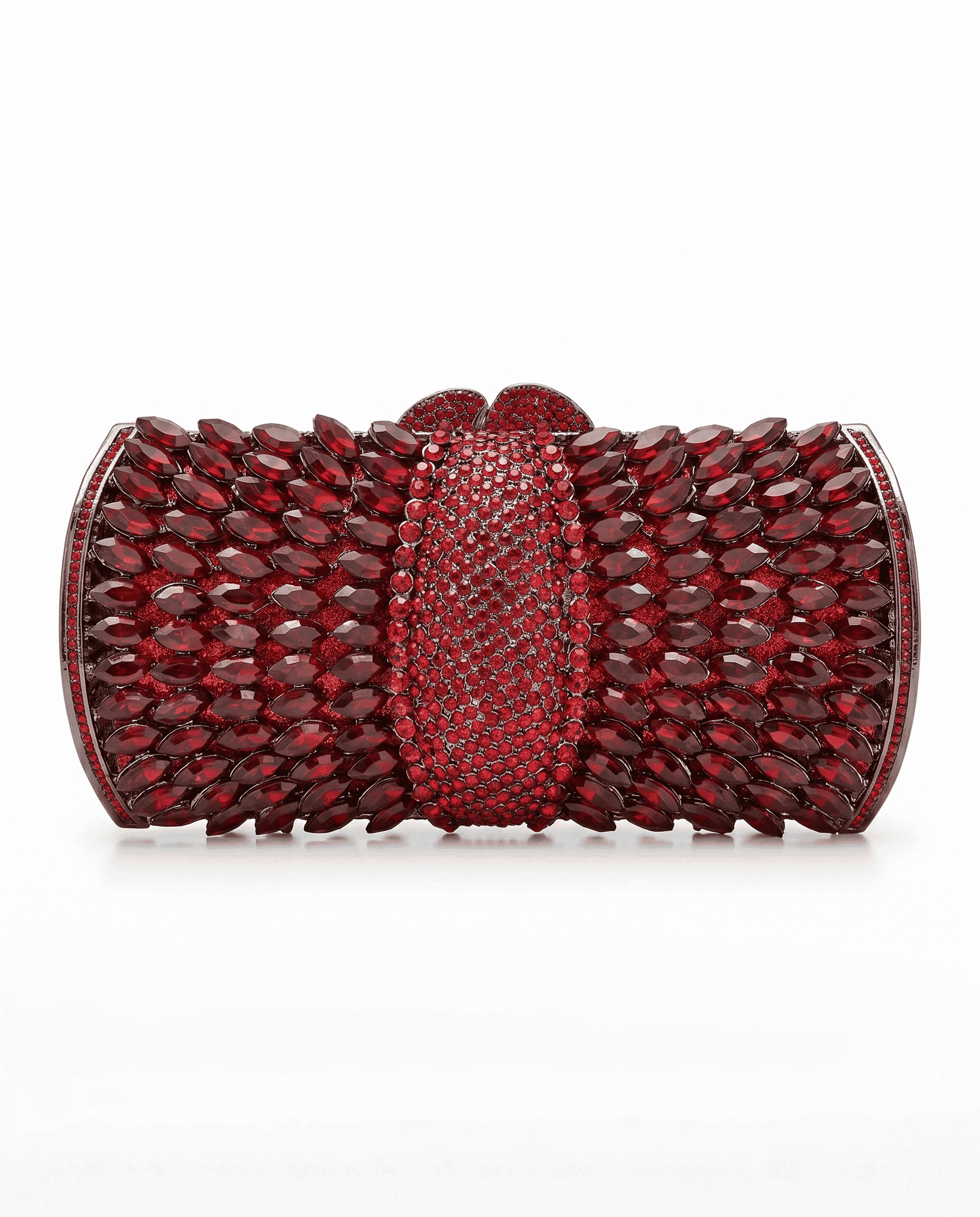 Ruby Radiance Crystal Bag - A&Suz